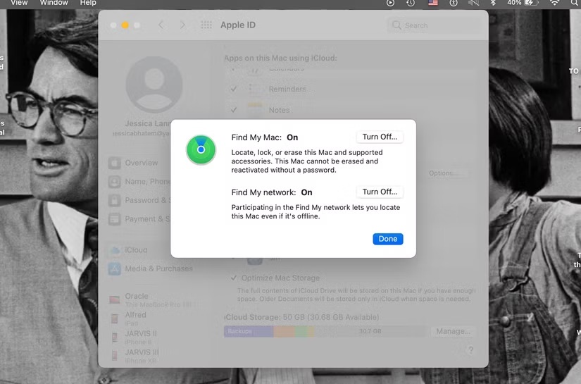 Đồng bộ dữ liệu cá nhân: