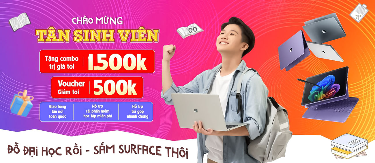Đỗ đại học rồi - Sắm Surface Thôi