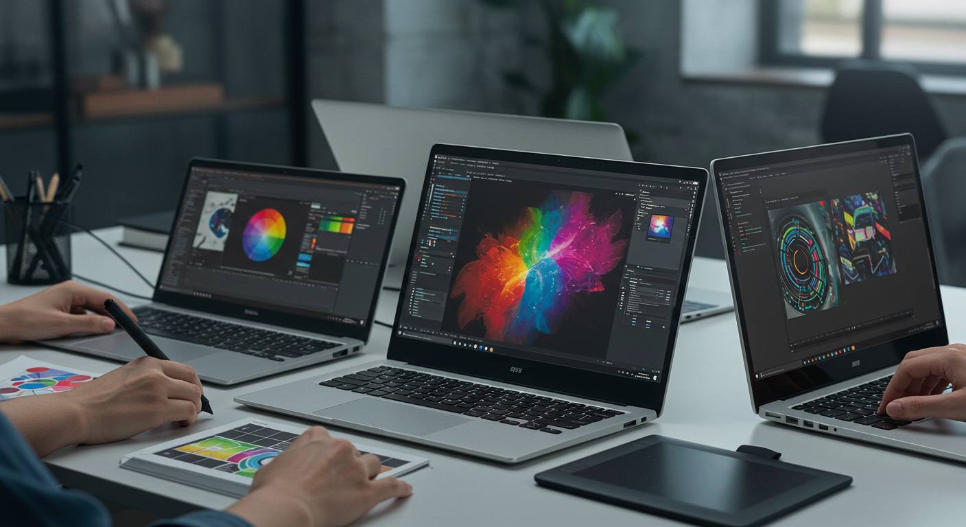 Cách chọn mua máy tính xách tay cho đồ họa. Top 5 laptop đồ hoạ tốt nhất 2025 9 Cách chọn mua máy tính xách tay cho đồ họa