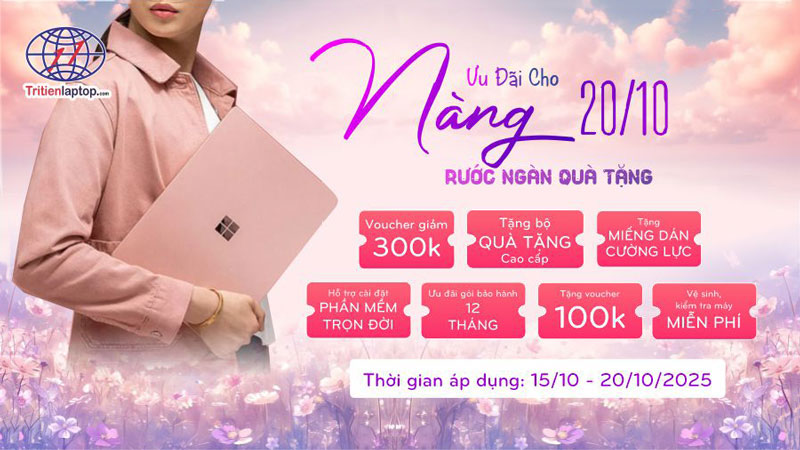 Ưu đãi đặc biệt - Mừng ngày Phụ Nữ Việt Nam 20-10 13 Ưu đãi đặc biệt - Mừng ngày Phụ Nữ Việt Nam 20-10