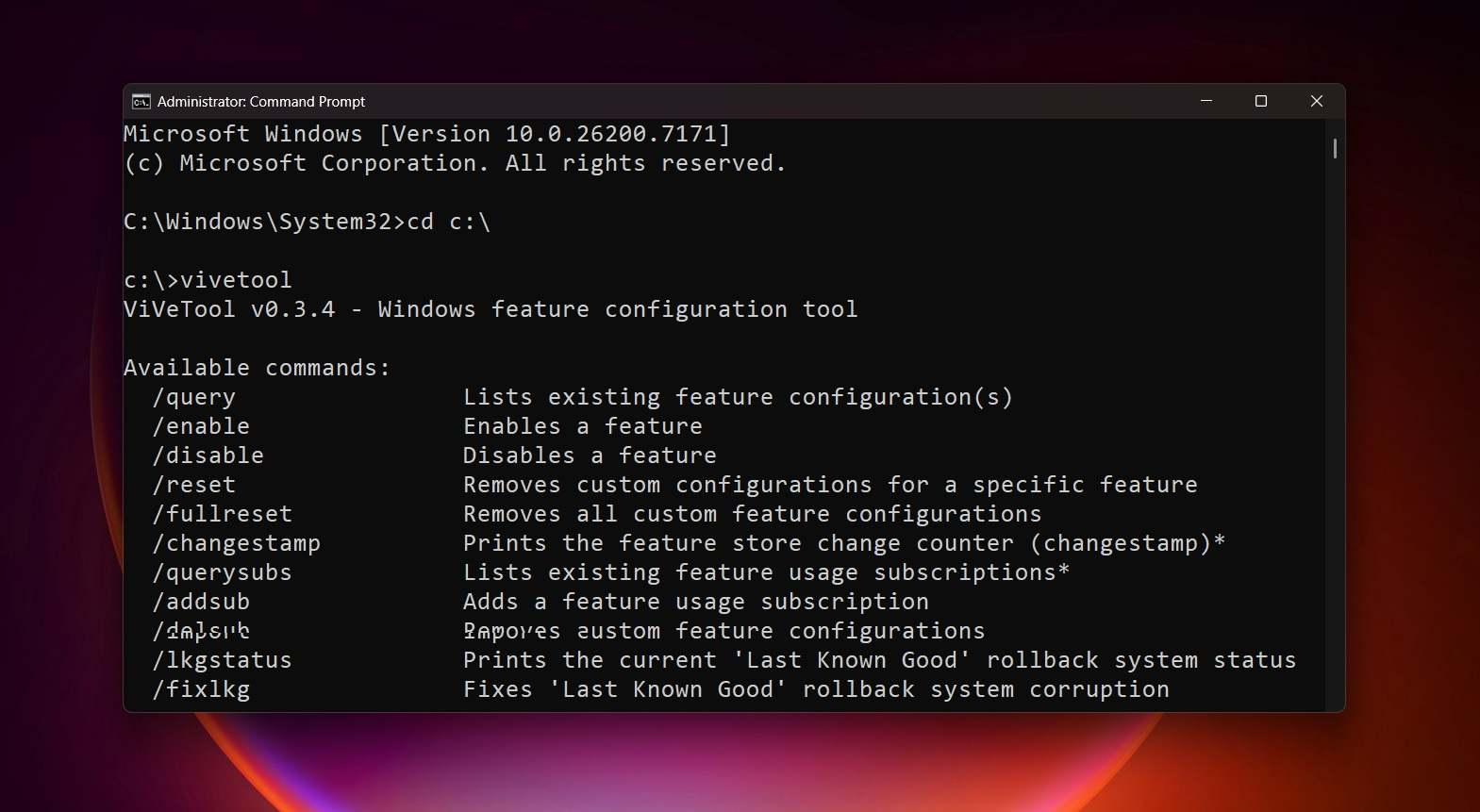 Kích hoạt các tính năng mới của Windows 11