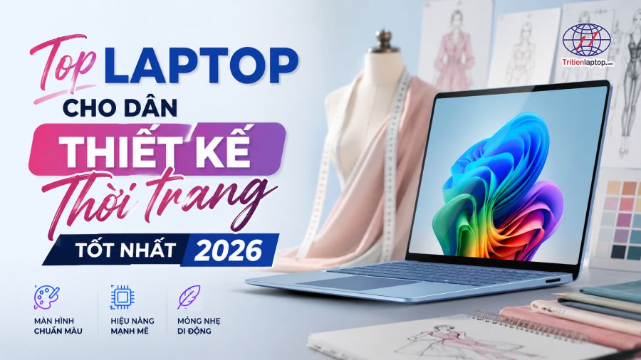 Top laptop cho dân thiết kế thời trang tốt nhất