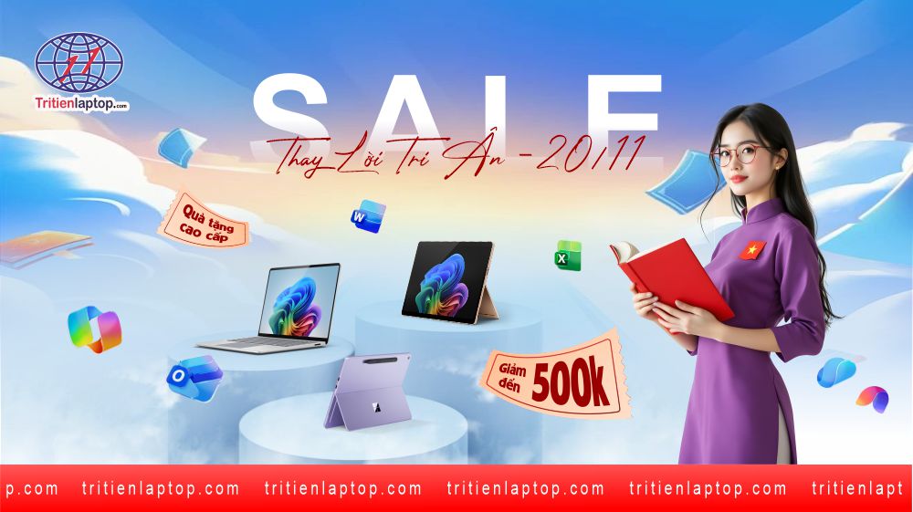 Tri ân ngày Nhà giáo Việt Nam 20/11 - Ưu đãi đặc biệt