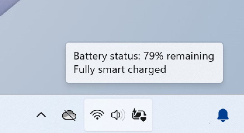 Cách tắt sạc thông minh trên laptop Surface 11 Kiểm tra xem Sạc thông minh đã được bật chưa