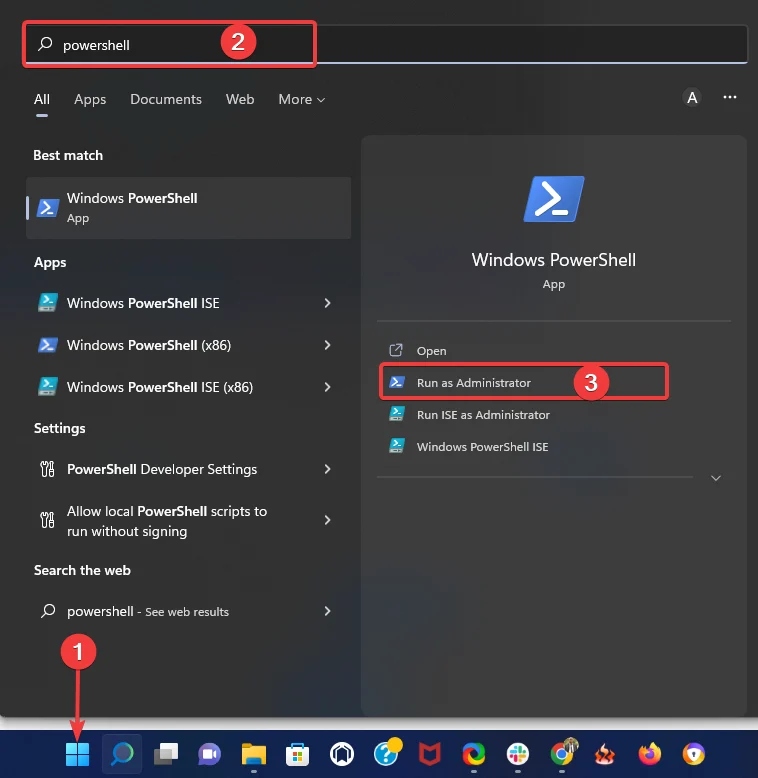 Đăng ký lại ứng dụng Microsoft Store