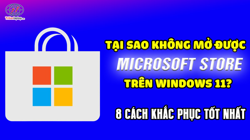 Tại sao không mở được Microsoft Store trên Windows 11? 8 cách khắc phục tốt nhất