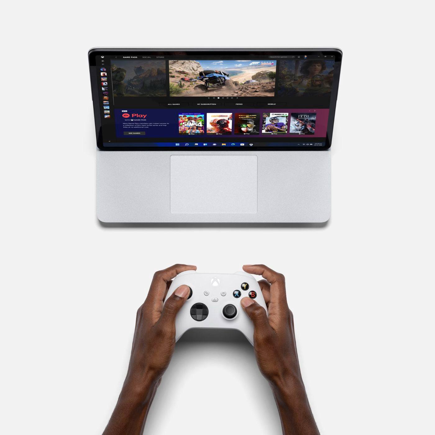 Cách kết nối tay cầm Xbox với laptop Surface 8 Cách kết nối tay cầm Xbox với laptop Surface