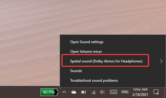 Kích hoạt âm thanh Dolby Atmos trên Windows 11