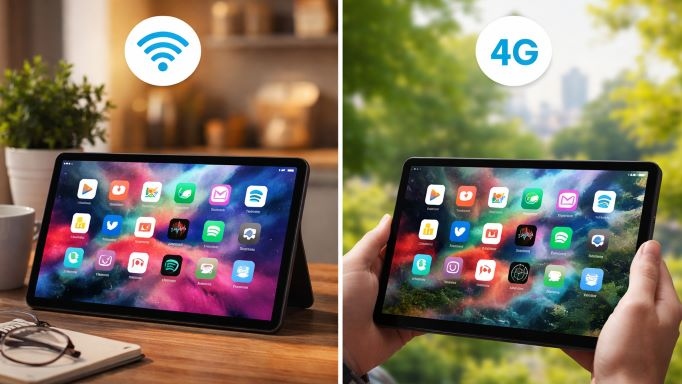 Sự khác biệt giữa máy tính bảng 4G và wi-fi