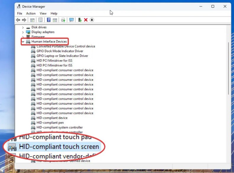 khắc phục màn hình cảm ứng Surface Pro không hoạt động
