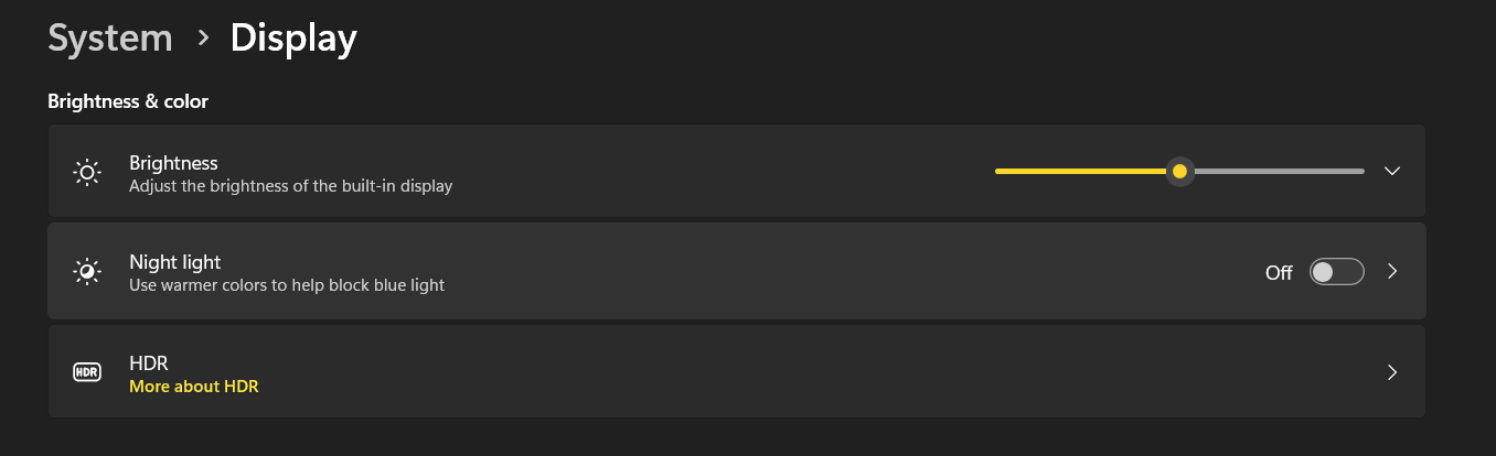 khắc phục màn hình Surface bị vàng