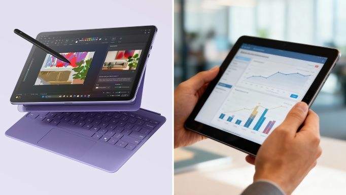 Android tablet và Windows tablet