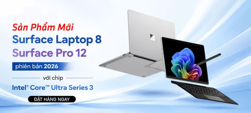 Microsoft Surface mới nhất 2026 đã trình làng
