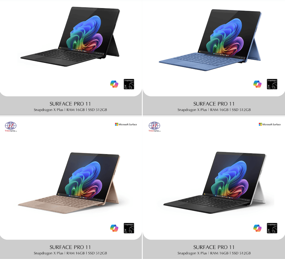 Chi tiết về Surface Pro 11