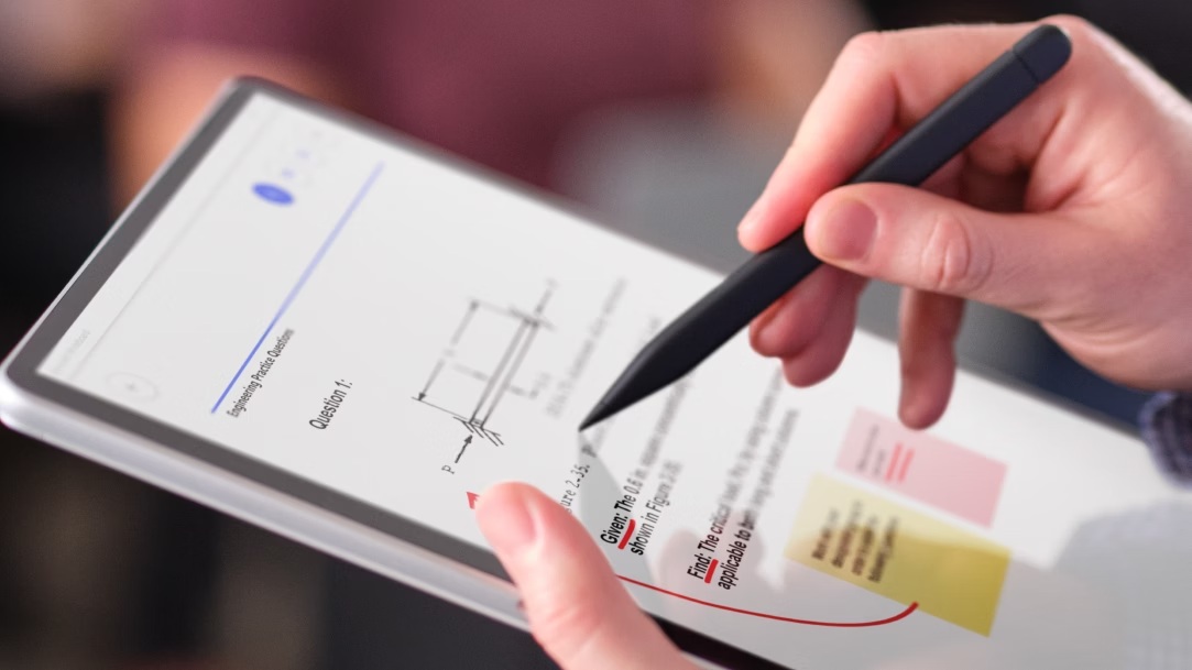 Cách dùng Surface Slim Pen 2 để ghi chú hiệu quả