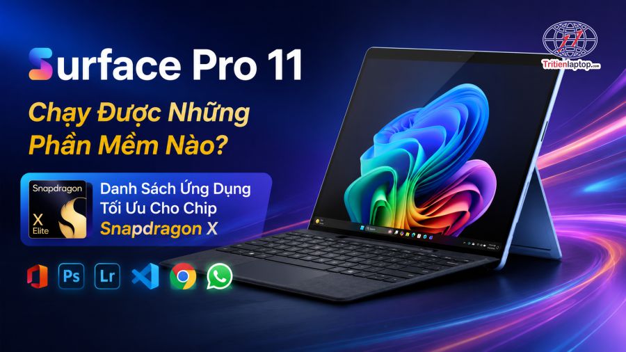 Surface Pro 11 chạy được những phần mềm nào? Danh sách ứng dụng tối ưu cho chip Snapdragon X 28 Surface Pro 11 chạy được những phần mềm nào? Danh sách ứng dụng tối ưu cho chip Snapdragon X