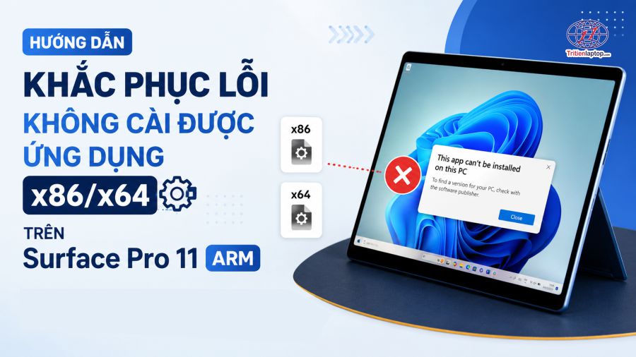 Hướng dẫn khắc phục lỗi không cài được ứng dụng x86/x64 trên Surface Pro 11 ARM 20 Hướng dẫn khắc phục lỗi không cài được ứng dụng x86/x64 trên Surface Pro 11 ARM