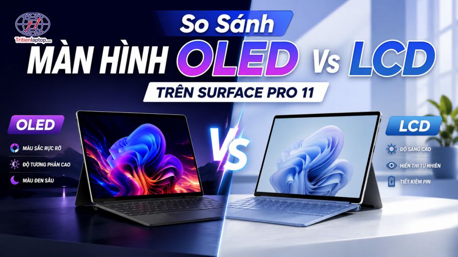 Surface Pro 11 OLED vs LCD: Sự khác biệt thực tế có xứng đáng với giá tiền? 14 Surface Pro 11 OLED vs LCD: Sự khác biệt thực tế có xứng đáng với giá tiền?