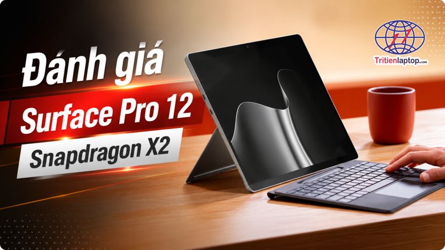 Đánh giá Surface Pro 12 Snapdragon X2: Copilot+ PC mạnh mẽ, pin bền và đáng đầu tư năm 2026 14 Đánh giá Surface Pro 12 Snapdragon X2