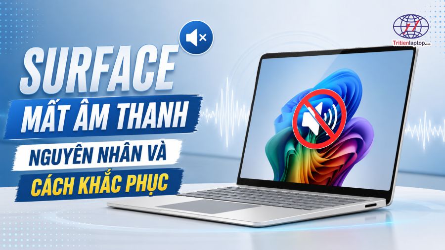 Surface bị mất âm thanh – Nguyên nhân và cách khắc phục