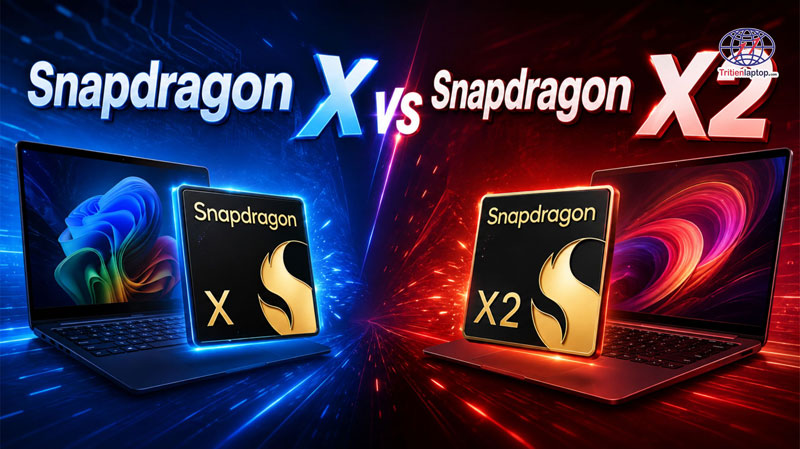 Snapdragon X vs Snapdragon X2: So sánh hiệu năng, AI và những nâng cấp đáng giá năm 2026 20 Snapdragon X vs Snapdragon X2