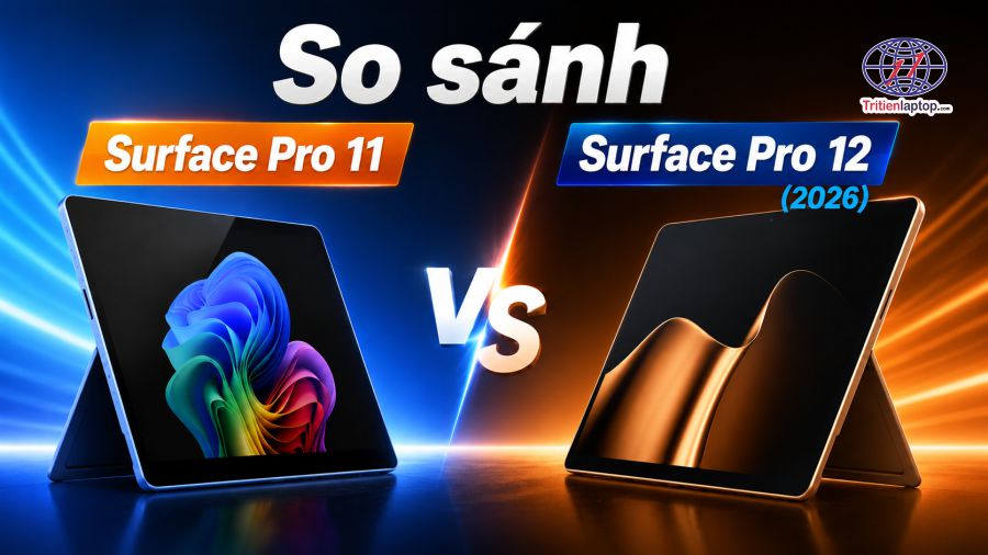 Surface Pro 12 vs Surface Pro 11: Đâu là lựa chọn đáng mua hơn trong năm 2026? 23 Surface Pro 12 vs Surface Pro 11: Đâu là lựa chọn đáng mua hơn trong năm 2026?