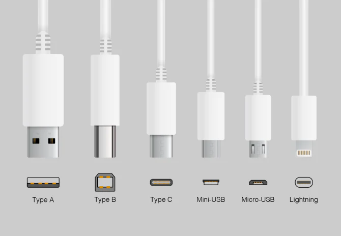 Các loại cáp USB