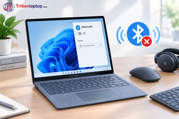 Surface Laptop 7 không kết nối được Bluetooth: Nguyên nhân và cách khắc phục