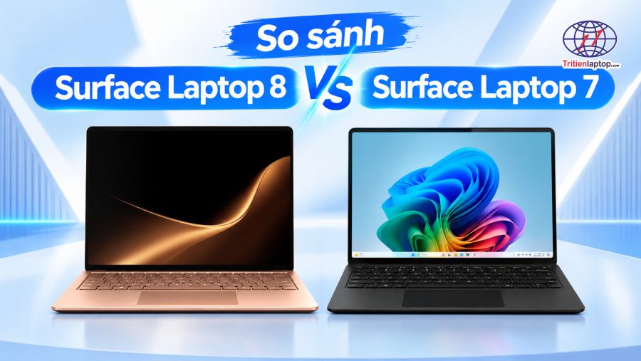 Surface Laptop 8 vs Surface Laptop 7: So sánh chi tiết, nên mua máy nào năm 2026?