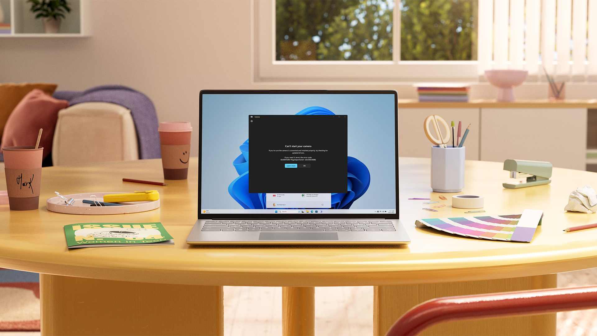 camera laptop không hoạt động trên Windows 11