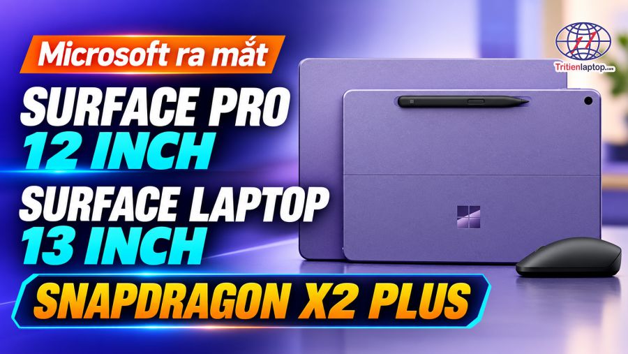 Surface Pro 12 inch và Surface Laptop 13 inch Snapdragon X2 Plus